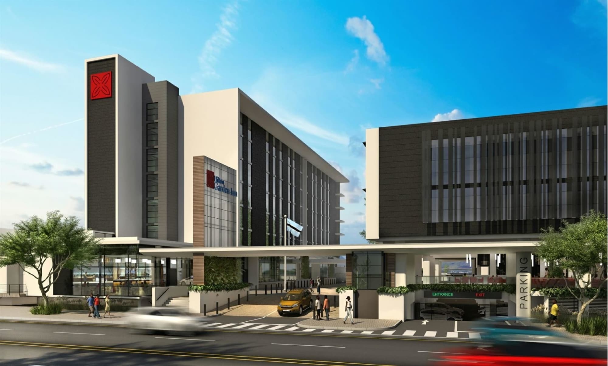 Hilton Garden Inn Gaborone, Botswana Екстериор снимка